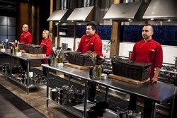 contestants on food network show "Chopped"